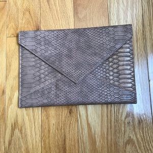 Banana Republic envelope clutch